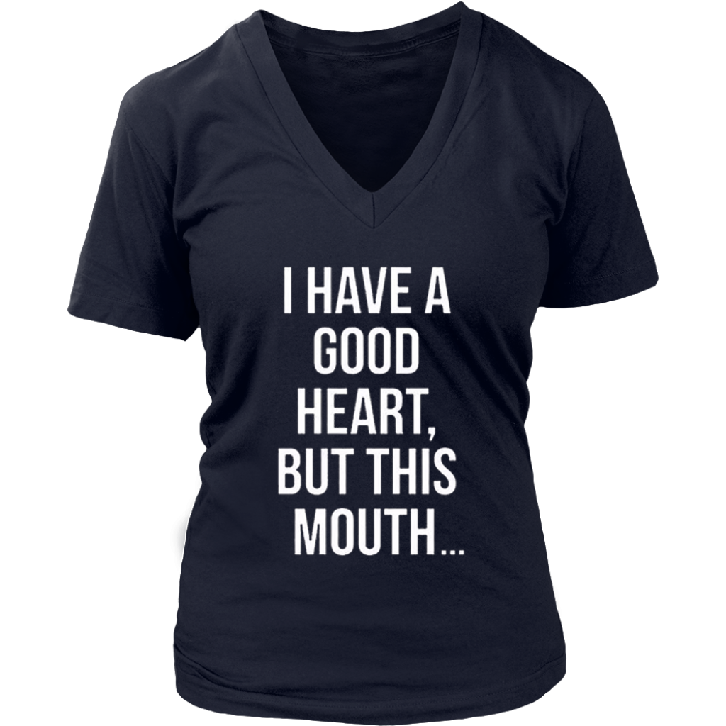 Good Heart V-Neck - Shop Sassy Chick