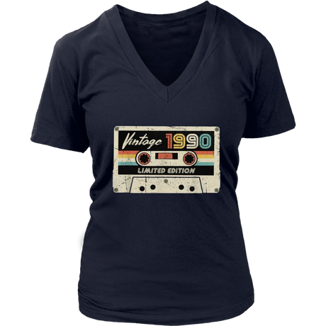 Vintage 1990 V-Neck - Shop Sassy Chick