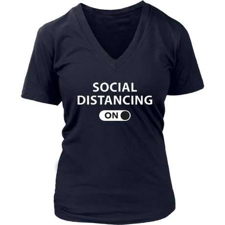 Social Distancing V-Neck - Shop Sassy Chick