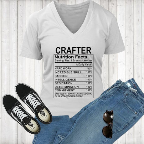 Crafter Women's V-neck Shirt - Shop Sassy Chick