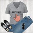 I LOVE YOU ASL V-Neck - Shop Sassy Chick
