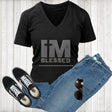 I'M BLESSED V-Neck - Shop Sassy Chick