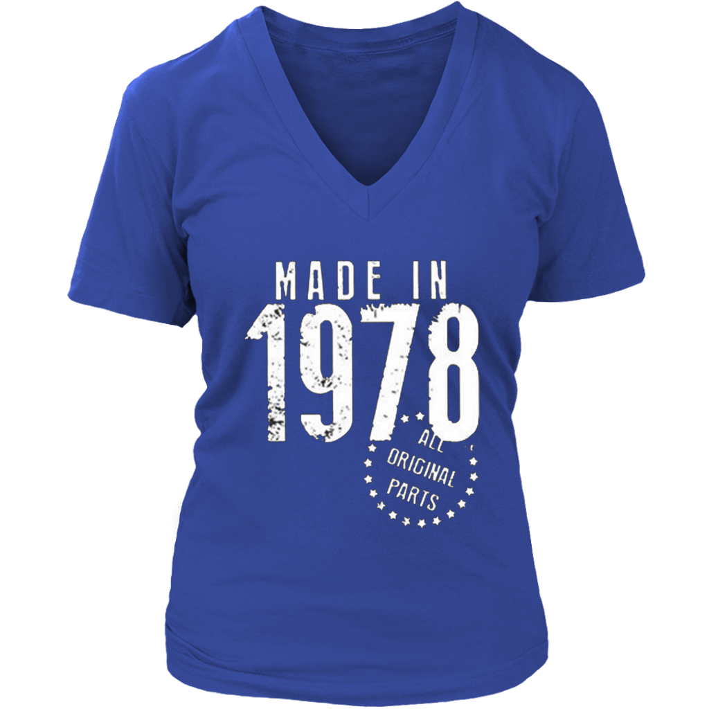 Made In 1978 V-Neck - Shop Sassy Chick