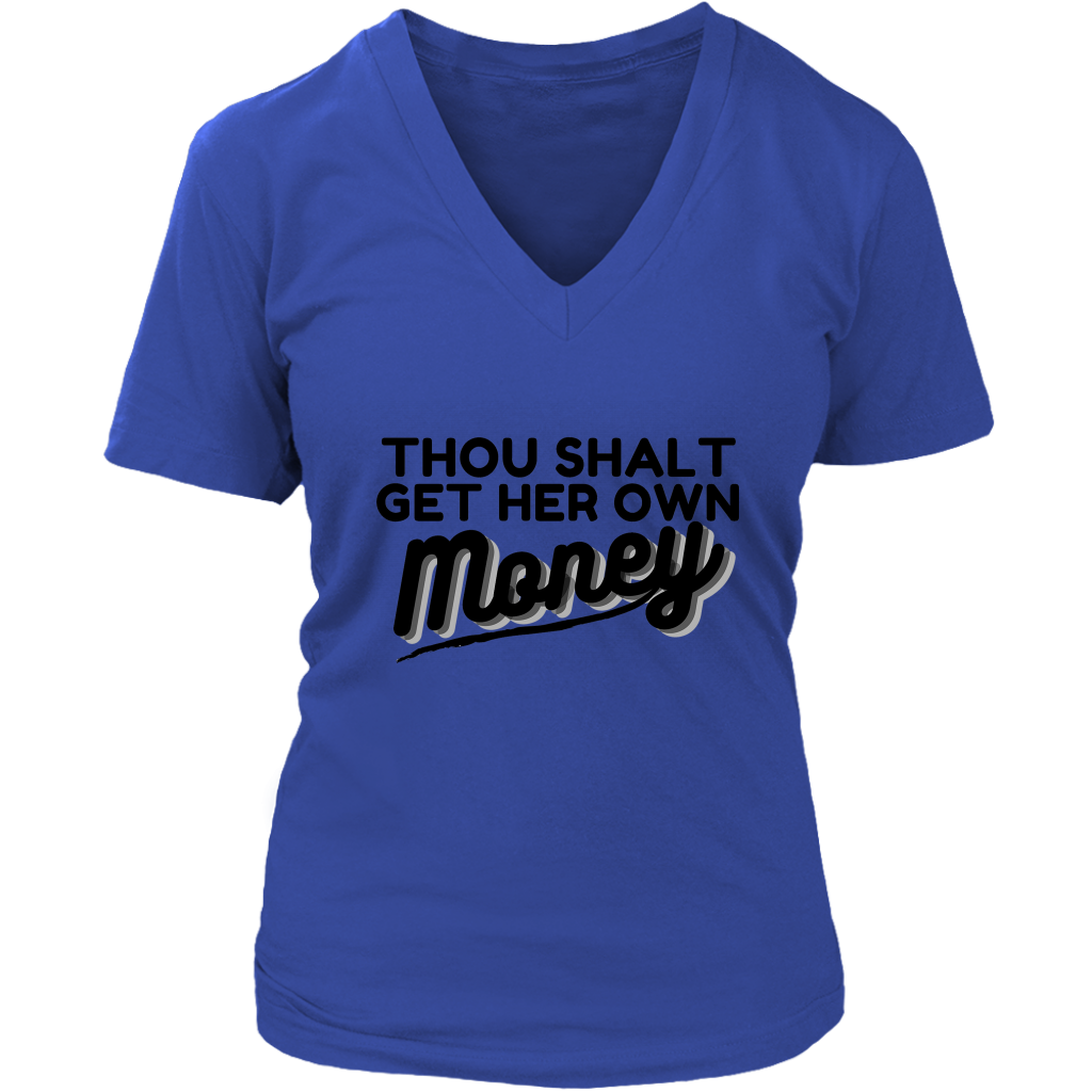 Thou Shalt V-Neck - Shop Sassy Chick