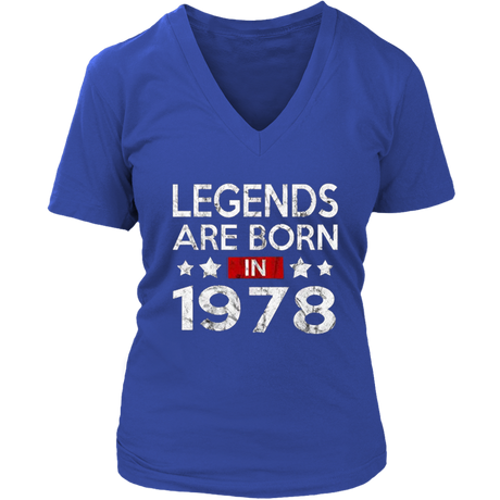 Legends Are Born V-Neck - Shop Sassy Chick