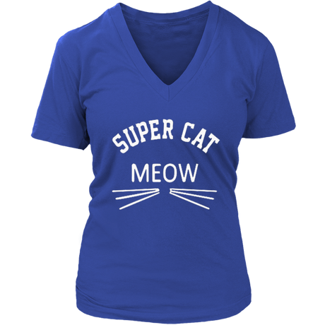 Super Cat V-Neck - Shop Sassy Chick