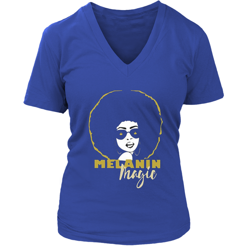 Melanin Magic V-Neck - Shop Sassy Chick