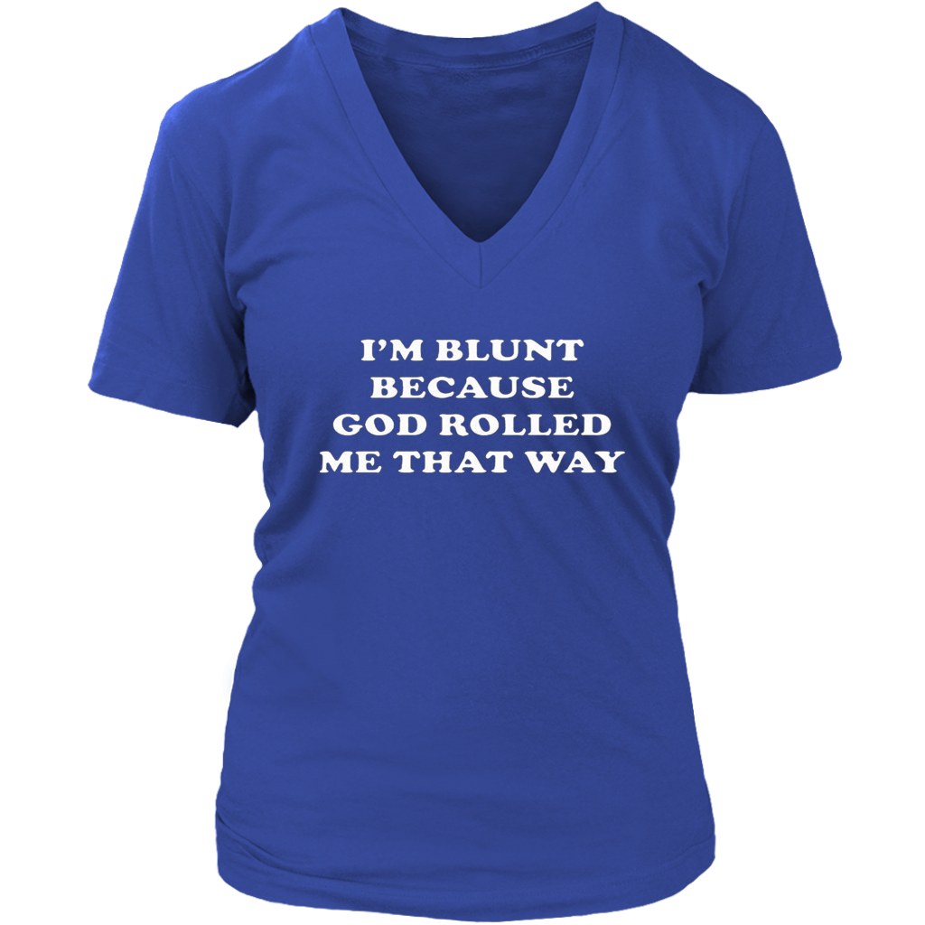 I'm Blunt V-Neck - Shop Sassy Chick