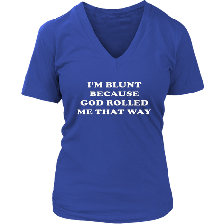 I'm Blunt V-Neck - Shop Sassy Chick