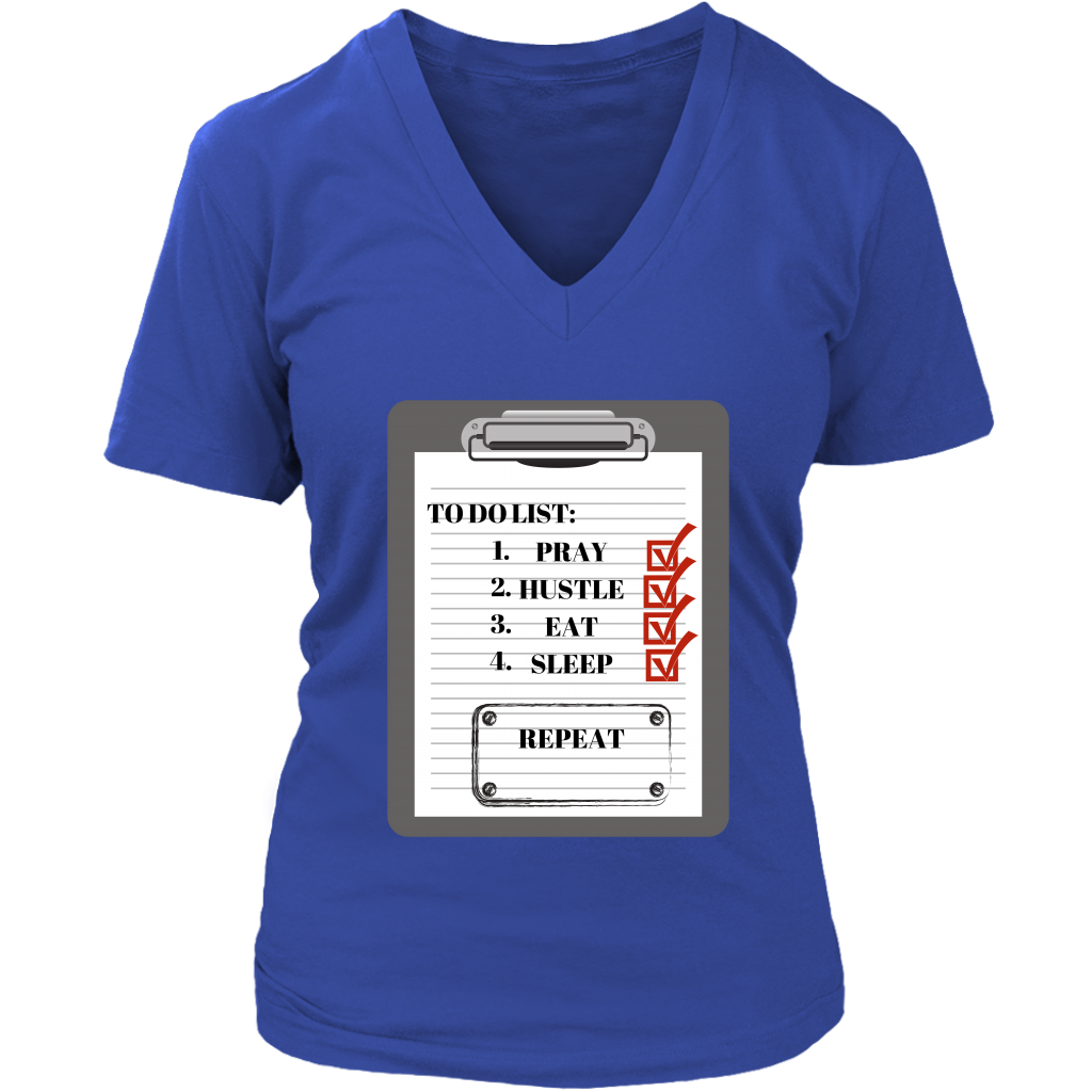 To Do List V-Neck Tee - Shop Sassy Chick