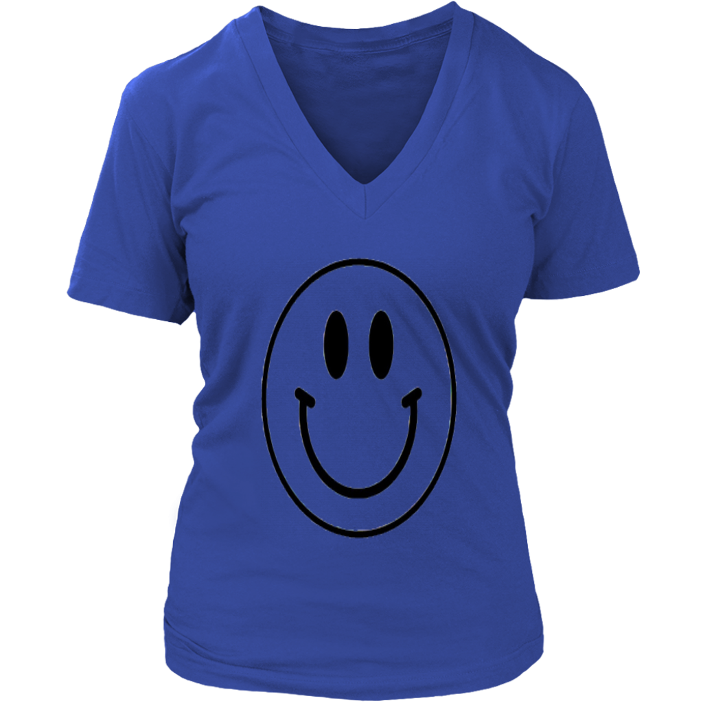 Smiley V-Neck - Shop Sassy Chick