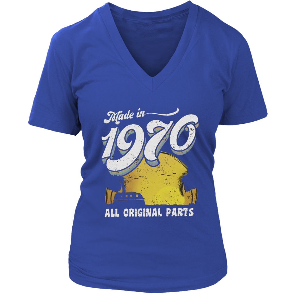 Made in 1970 V-Neck - Shop Sassy Chick