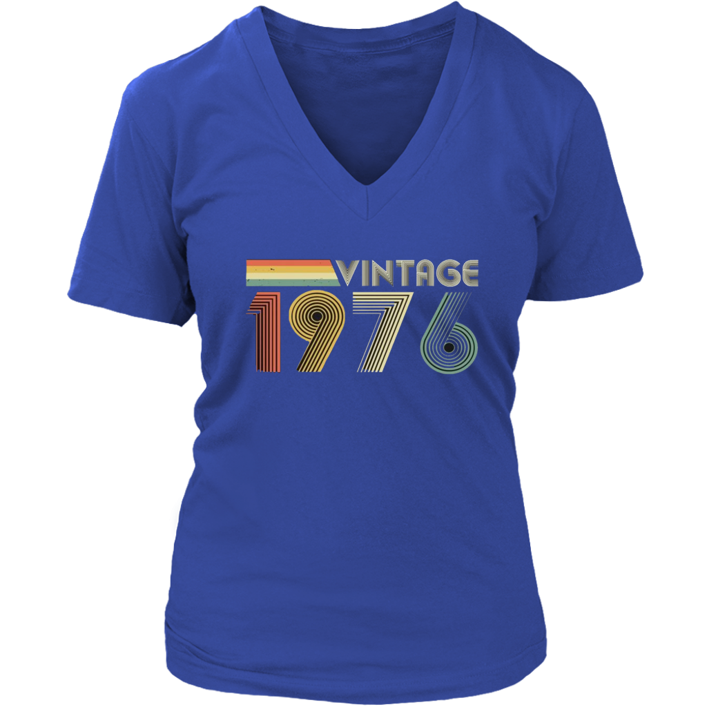 Vintage 1976 V-Neck - Shop Sassy Chick