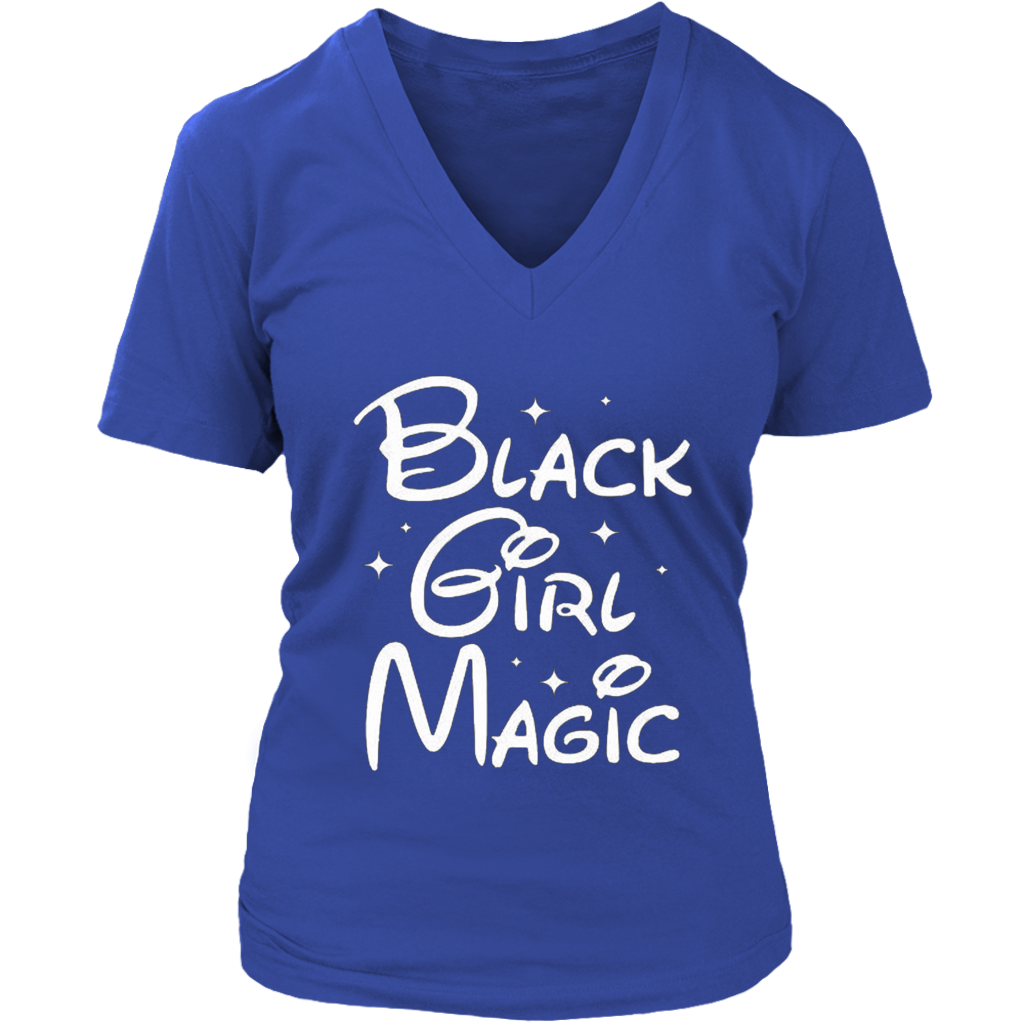 Black Girl Magic V-Neck - Shop Sassy Chick