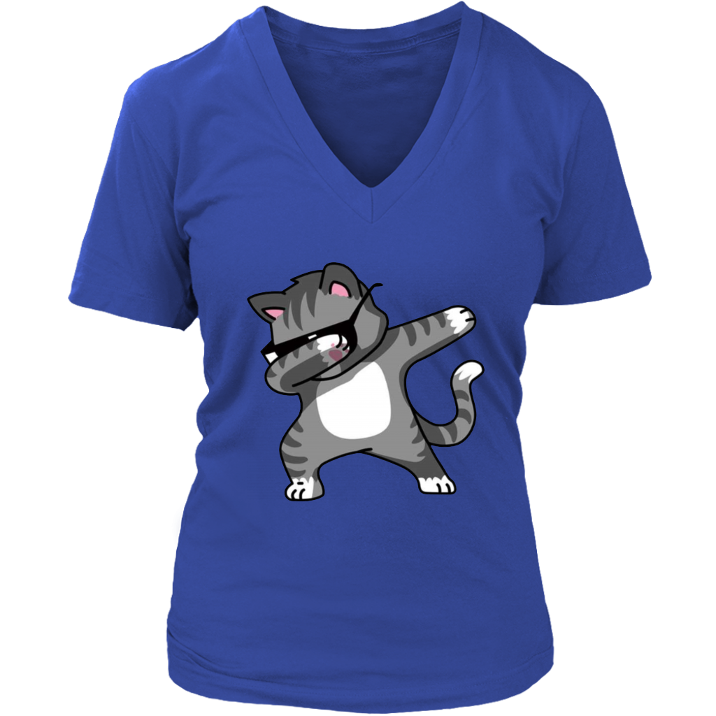 DAB CAT V-Neck - Shop Sassy Chick