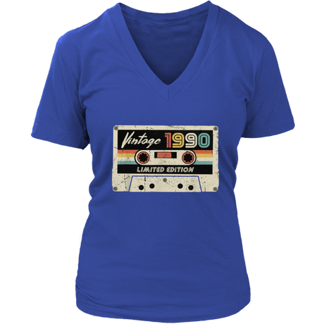 Vintage 1990 V-Neck - Shop Sassy Chick