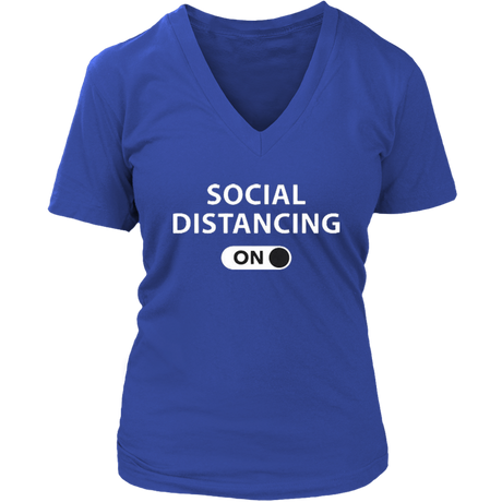 Social Distancing V-Neck - Shop Sassy Chick