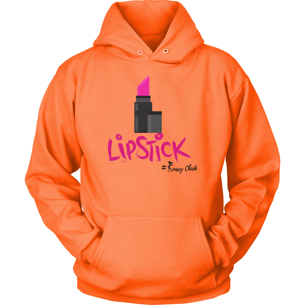 Sassy Pink Lipstick Hoodie