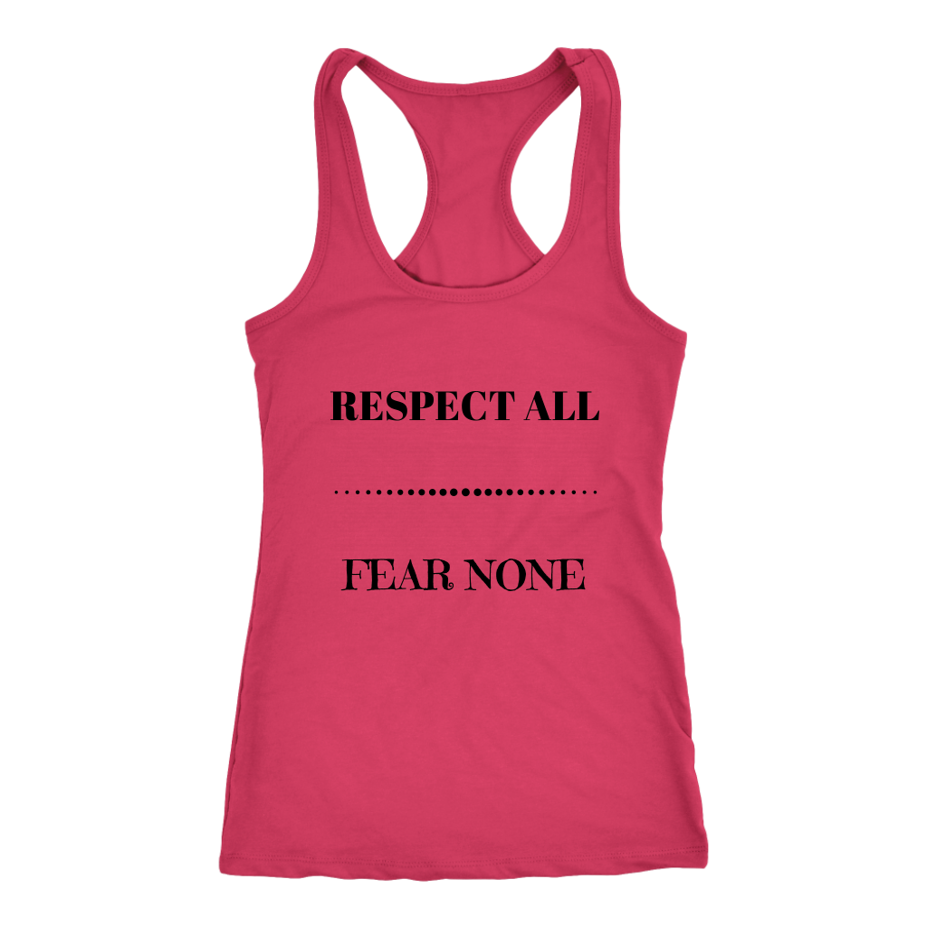 Respect All Racerback Tank Top - Red | Shop Sassy Chick
