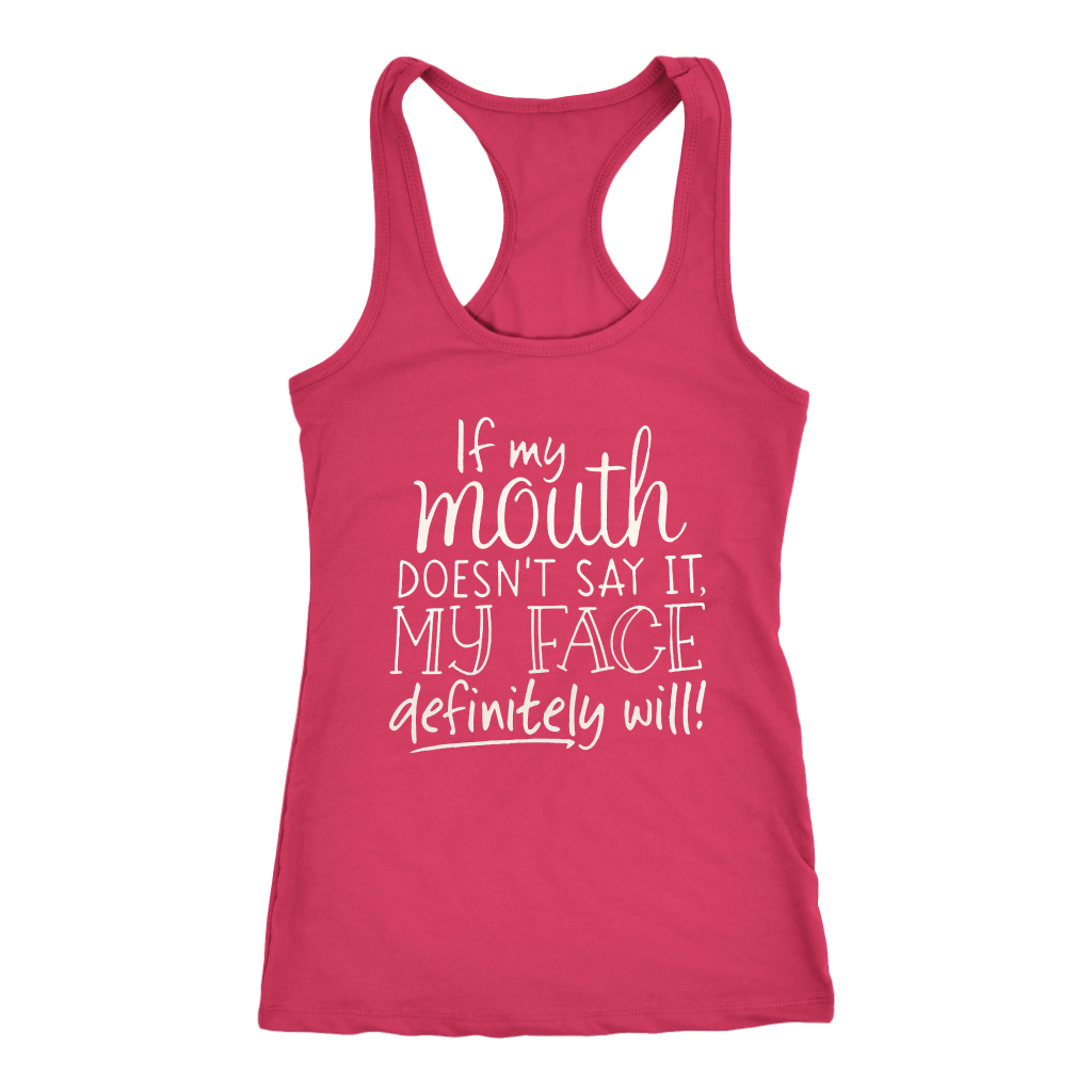 My Face Tanks - Shop Sassy Chick