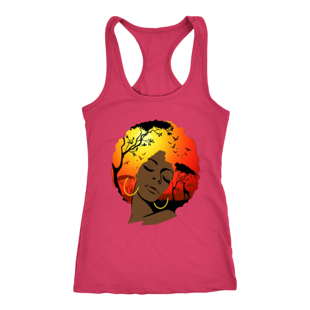 Afro Lady Tanks - Shop Sassy Chick