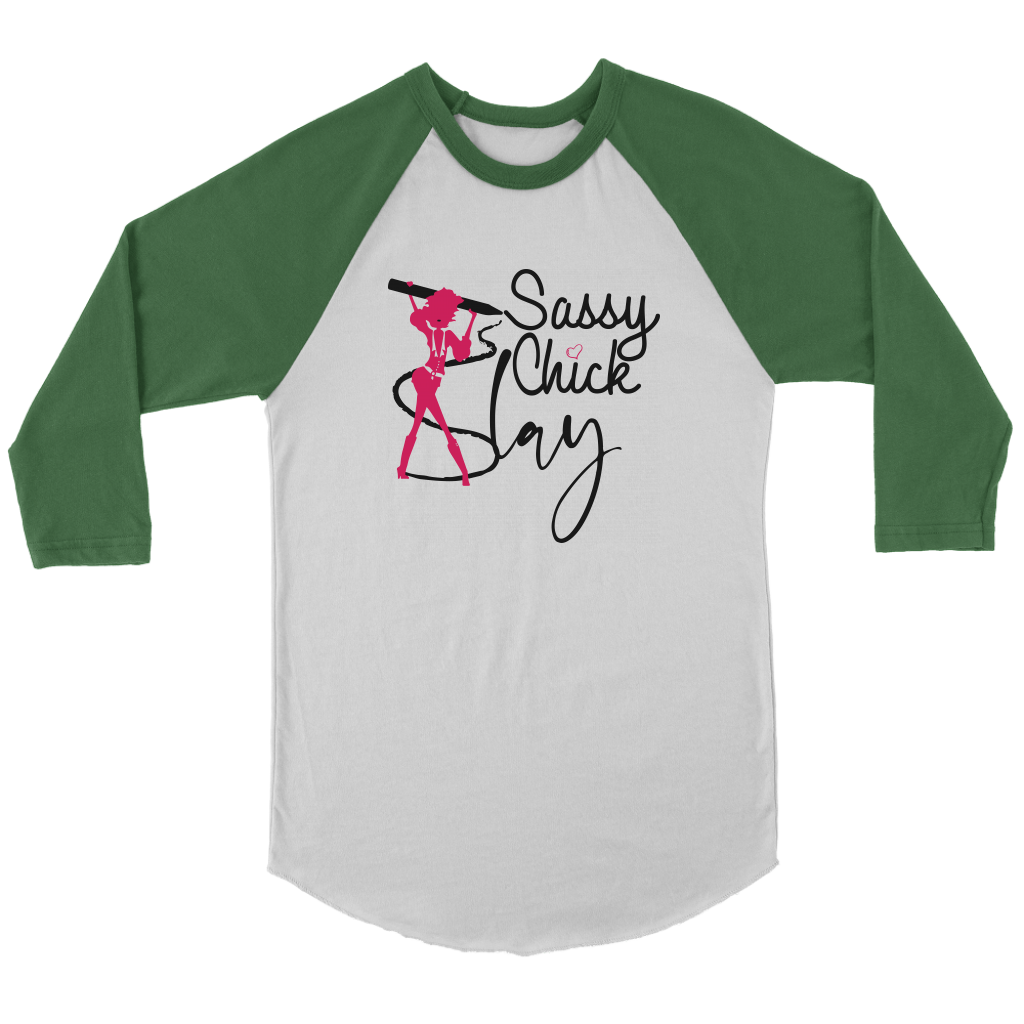 Sassy Slay Women's Long Sleeve - Green | Shop Sassy Chick