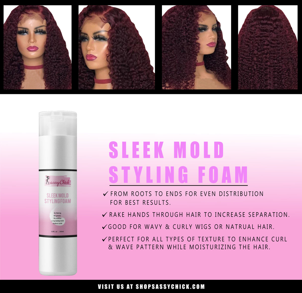 Sleek Mold Styling Foam