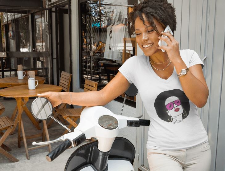 Sassy Afro Tee - Shop Sassy Chick