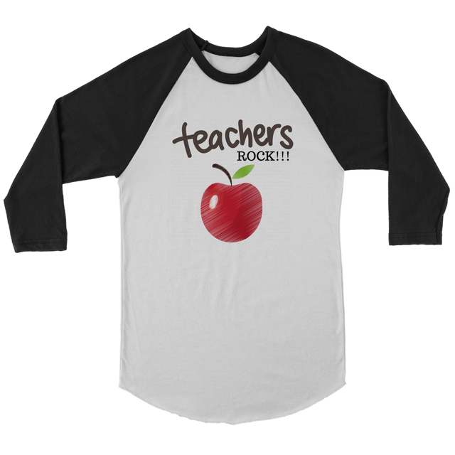 Teachers Rock Women's Long Sleeve -Black | Shop Sassy Chick