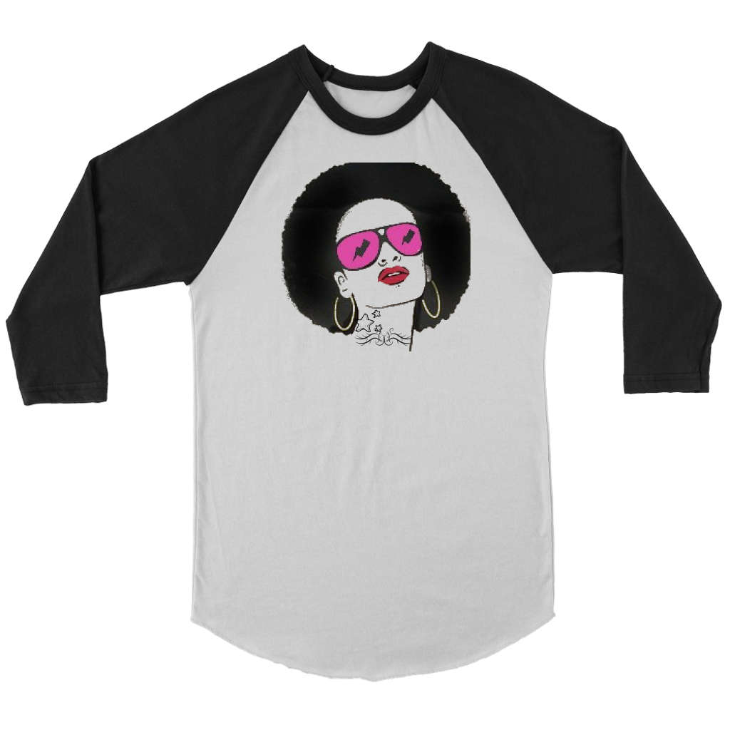 Lady Afro Long Sleeve - Shop Sassy Chick