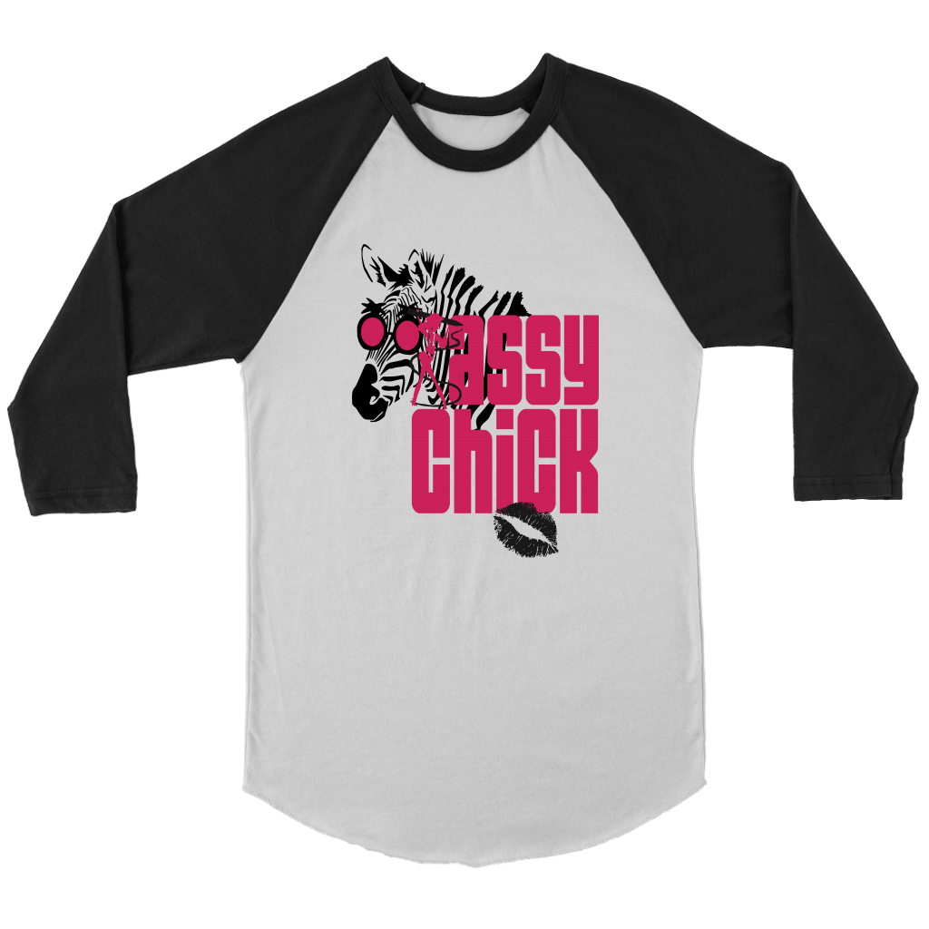 Sassy Zebra Women's Long Sleeves-Black | Shop Sassy Chick