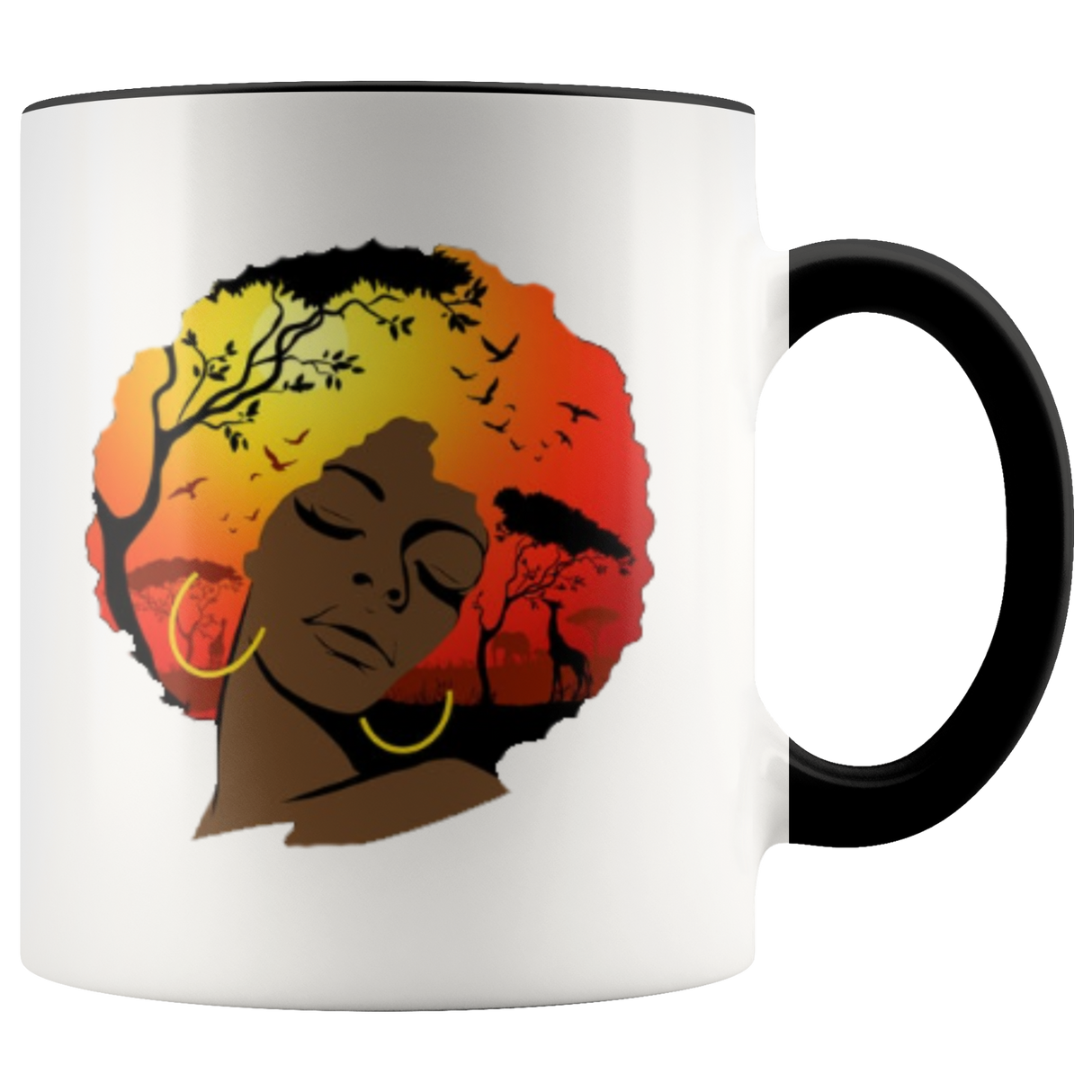 Afro Lady Mugs - Shop Sassy Chick