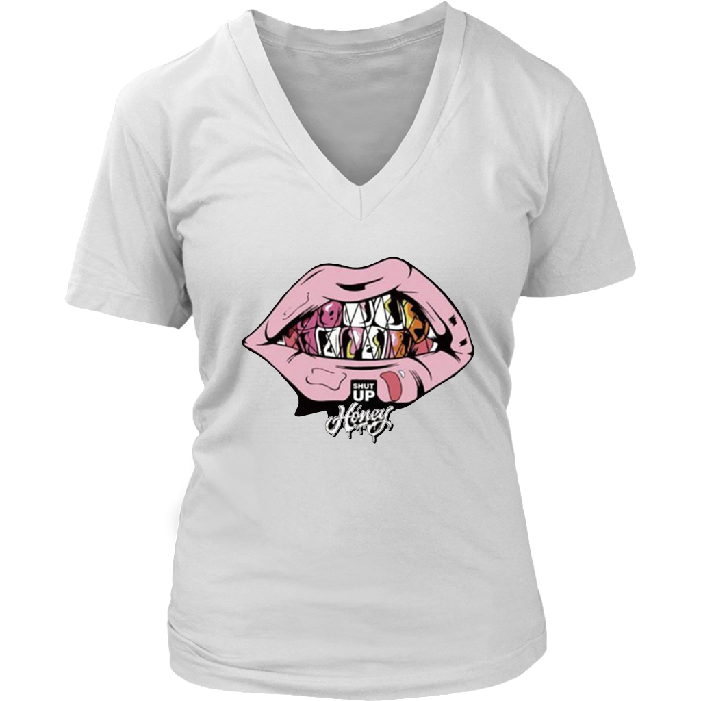 Honey Lips V-Neck - Shop Sassy Chick