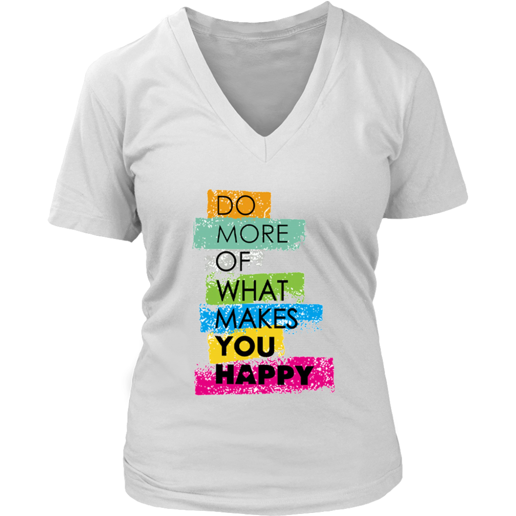 Makes You Happy V-Neck - Shop Sassy Chick
