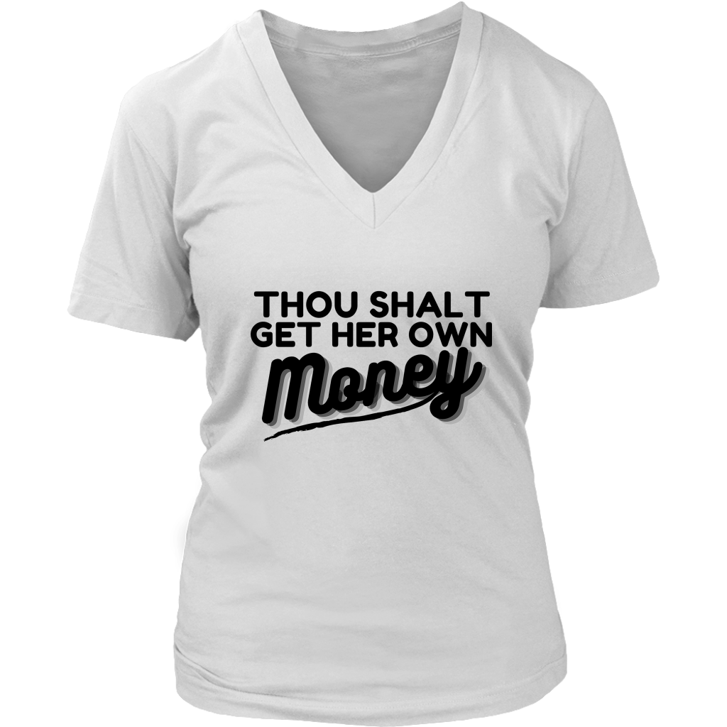 Thou Shalt V-Neck - Shop Sassy Chick