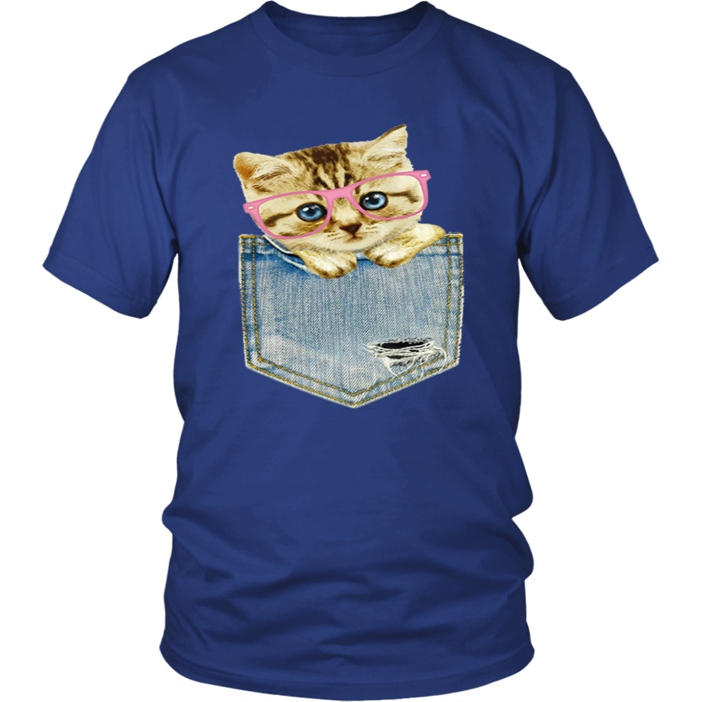 Pocket Cat T-Shirt - Shop Sassy Chick
