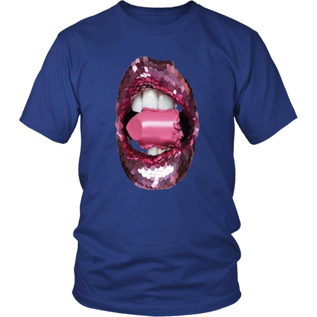 Glitter Lips T-Shirt - Shop Sassy Chick