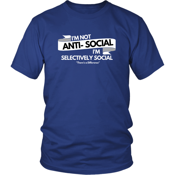 Anti Social T-Shirt - Shop Sassy Chick