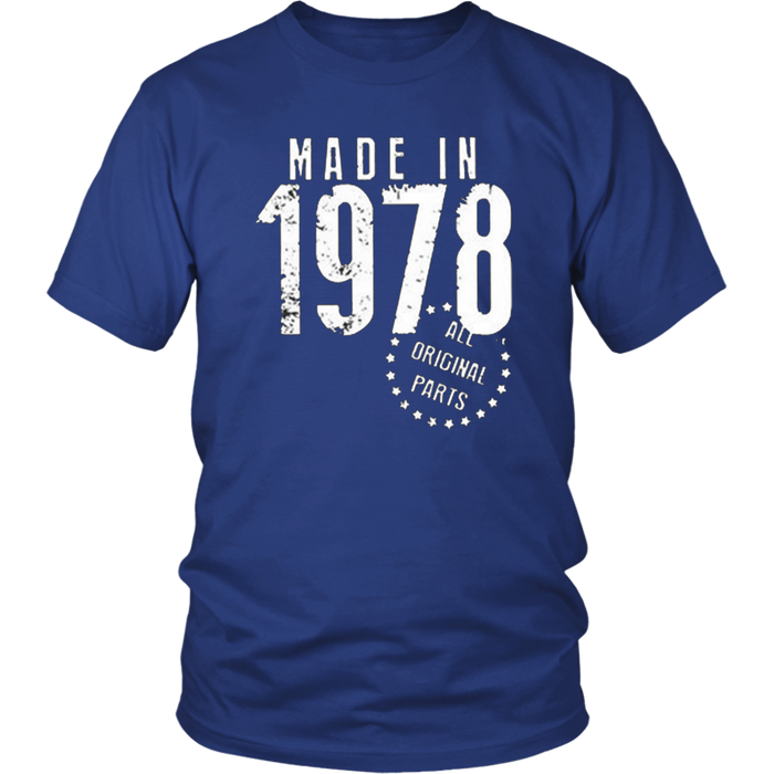 Made In 1978 T-Shirt - Shop Sassy Chick