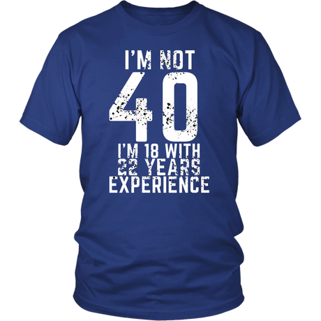 I'm Not 40 T-Shirt - Shop Sassy Chick