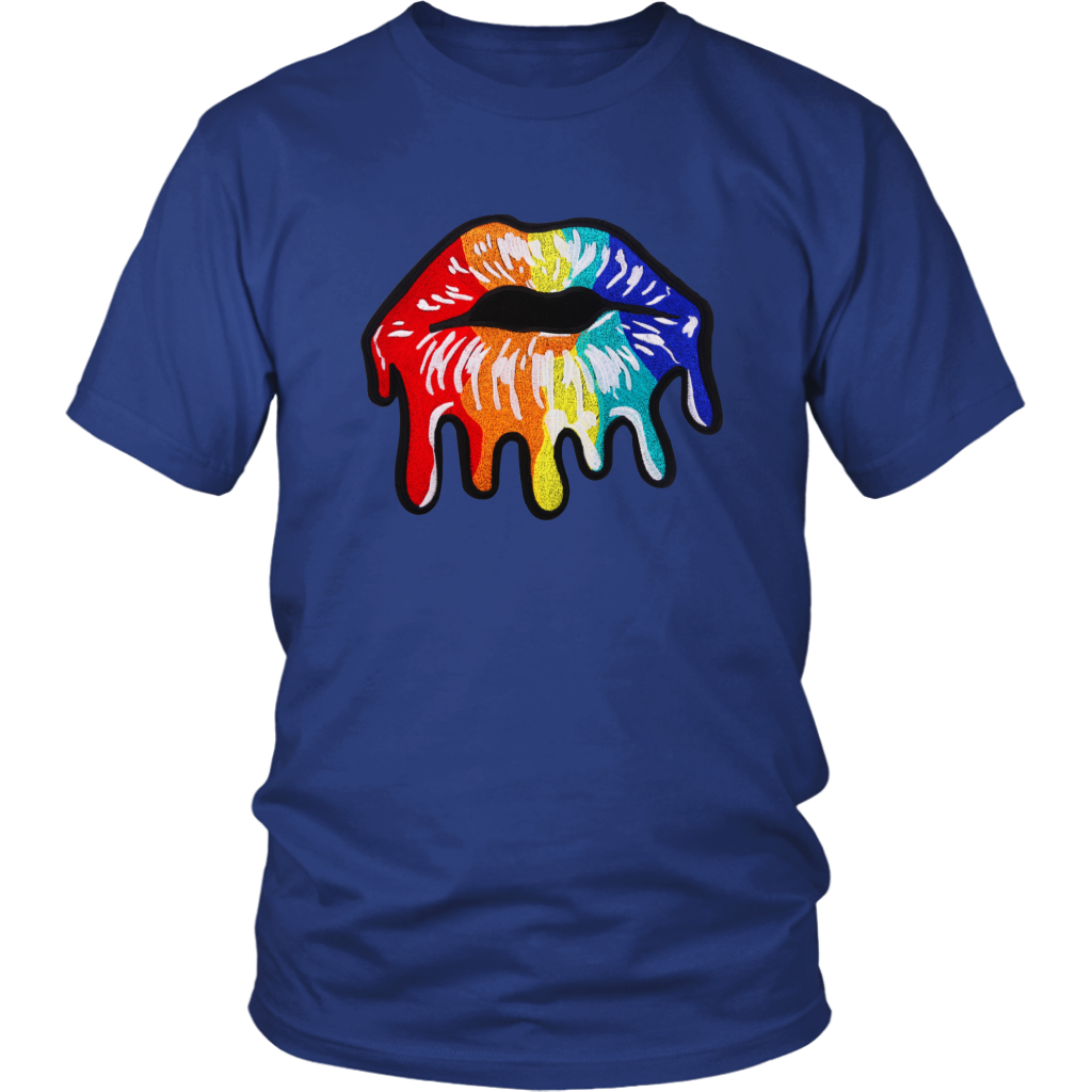 RNBW Lips T-Shirt - Shop Sassy Chick