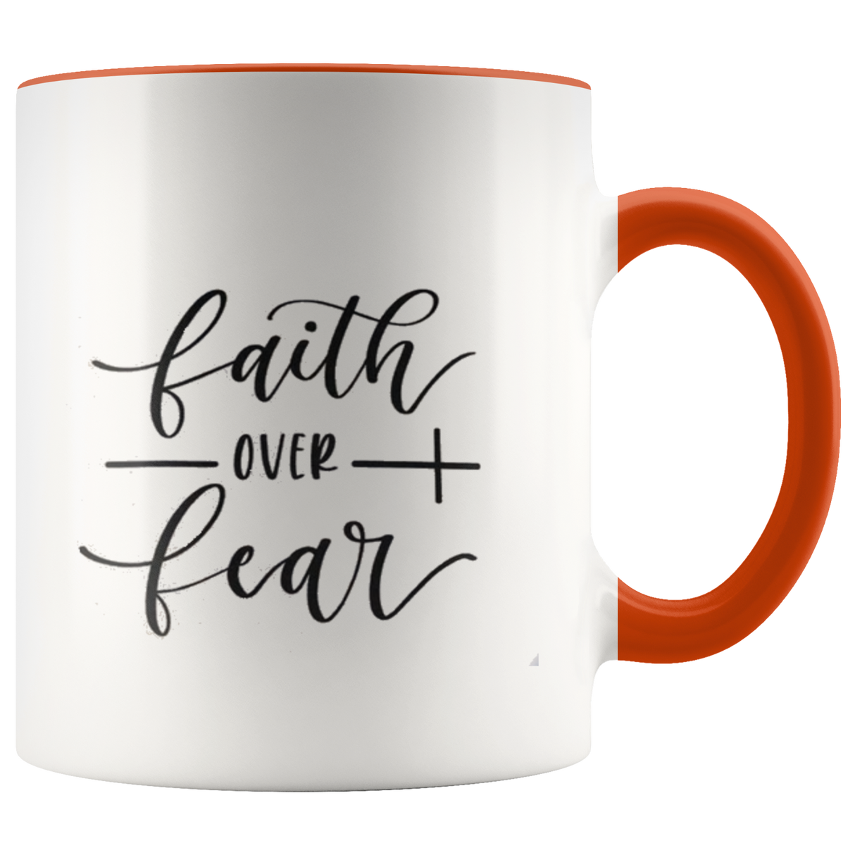Faith Over Fear Coffee Mug - Shop Sassy Chick