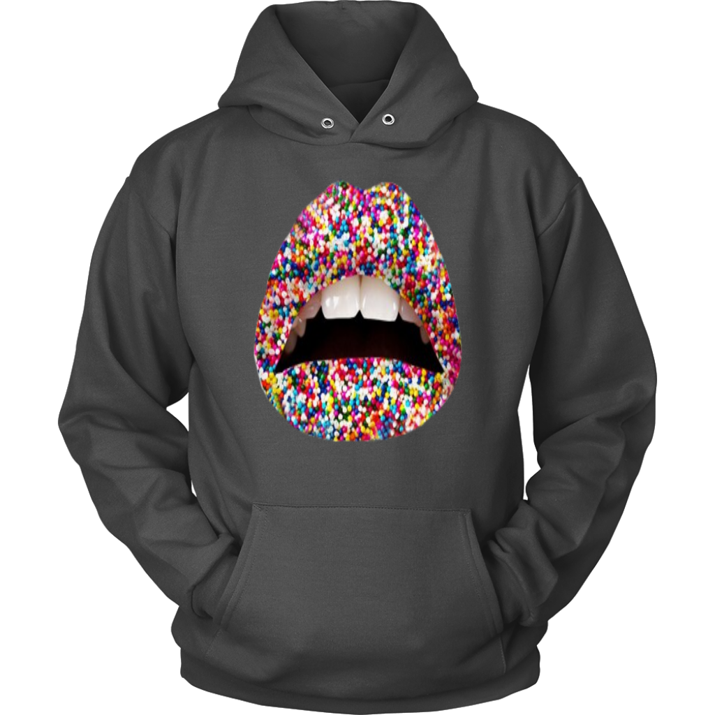 Sprinkles Lips Hoodies
