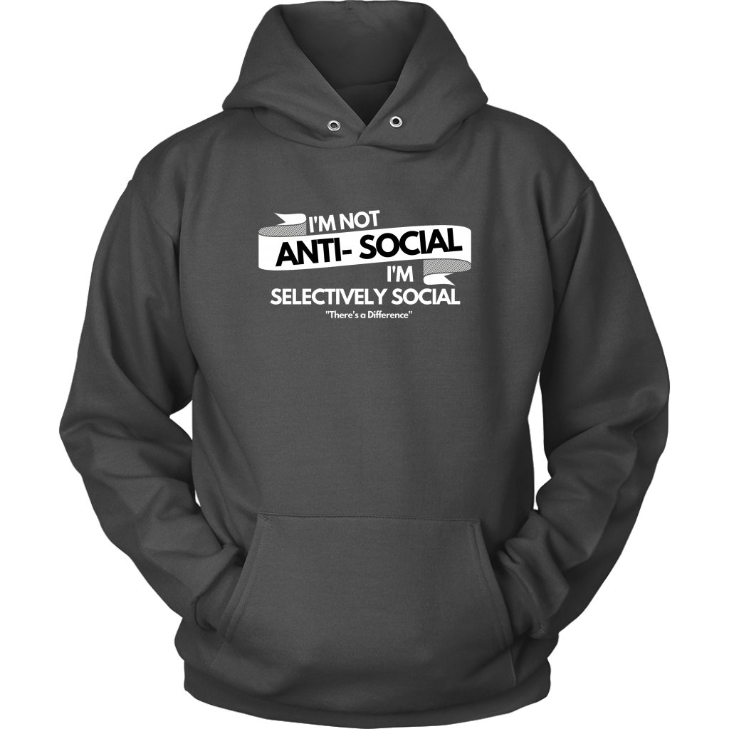 Anti Social Hoodies - Shop Sassy Chick
