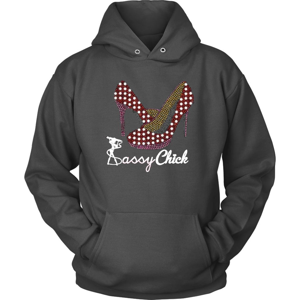 Sassy Chick Red Shoe Hoodie