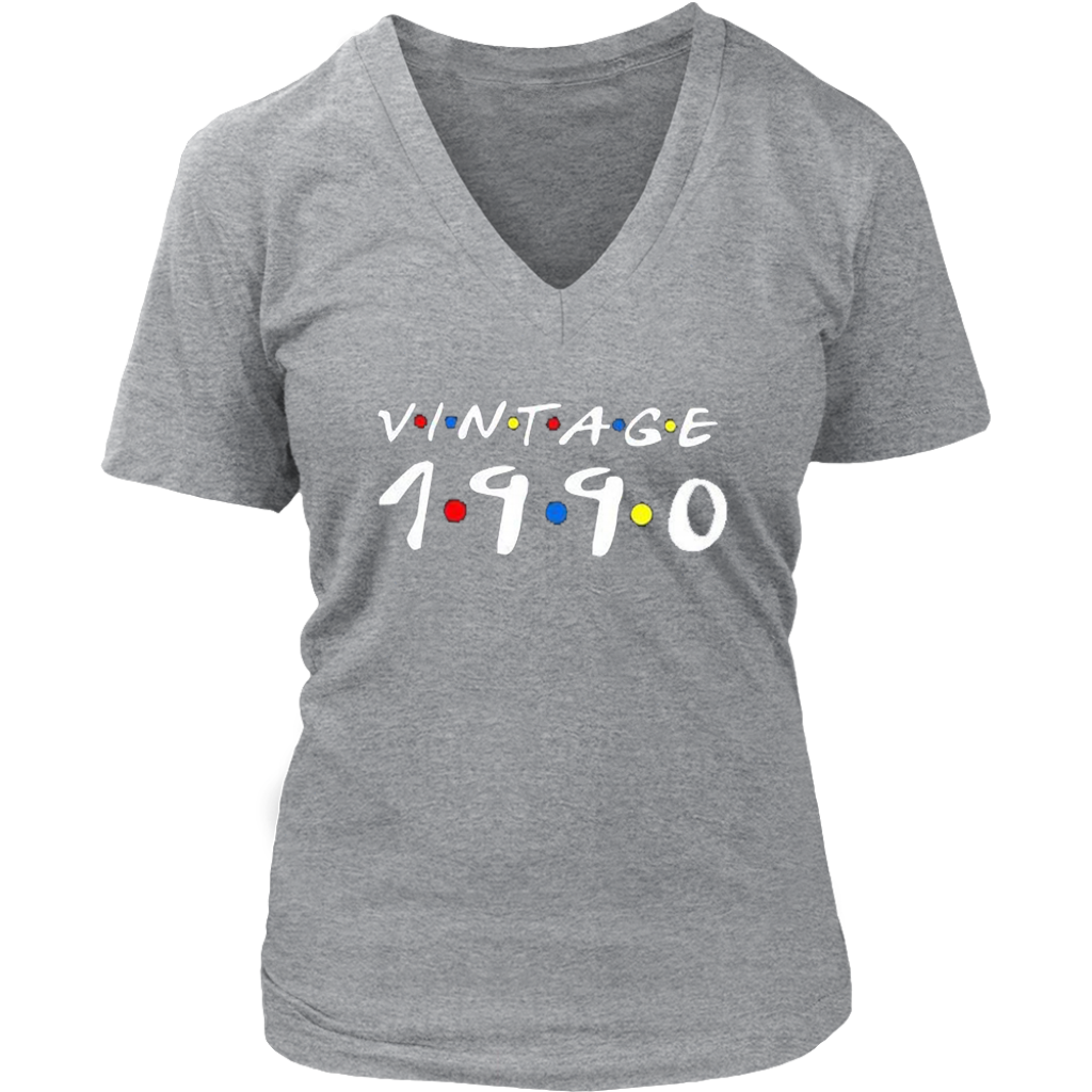 Vintage 1990 V-Neck - Shop Sassy Chick