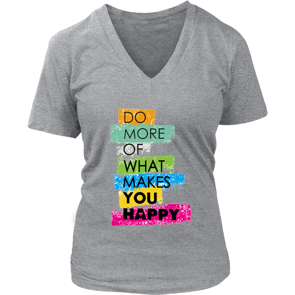 Makes You Happy V-Neck - Shop Sassy Chick