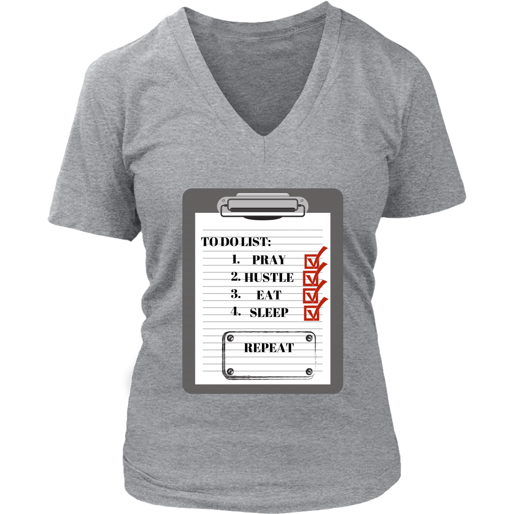 To Do List V-Neck Tee - Shop Sassy Chick