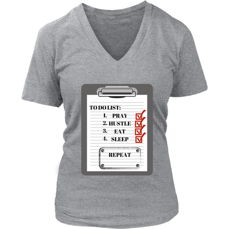 To Do List V-Neck Tee - Shop Sassy Chick