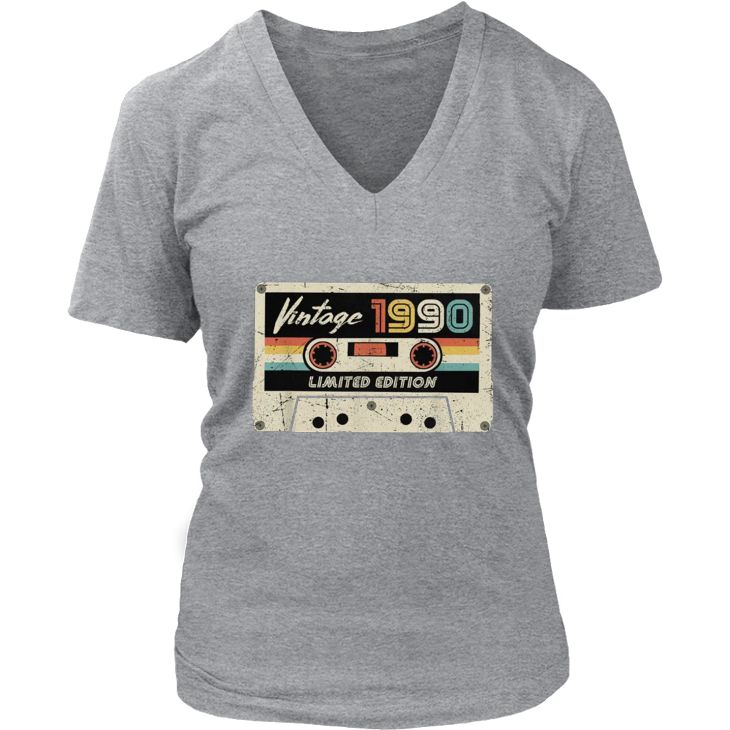 Vintage 1990 V-Neck - Shop Sassy Chick